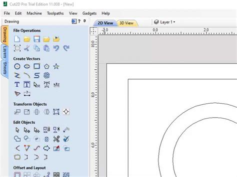 cnc machine 2d drawing|cut2d software download.